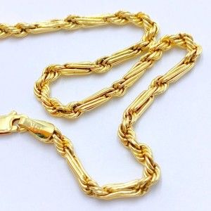 Diamond Cut Rope Bracelet 3 mm wide